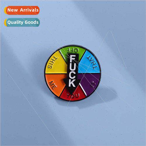 che design rotatable arrow carousel badge versatile rainbow