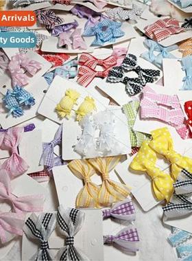 0.5  hair clips lola bared sweet handmade bow cute side clip