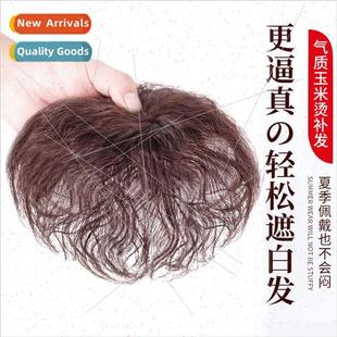 permed hair complementary Wig corn blocks increase female