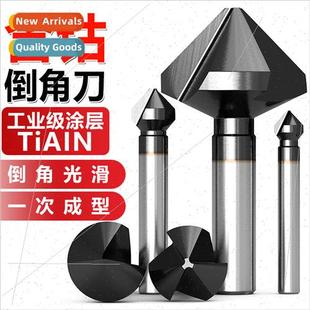 Cobalt straight shank 90 degree single-edged triple-edged ch