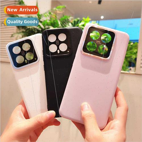 适用millet 14 phone case vegan leather millet 14pro all-incl