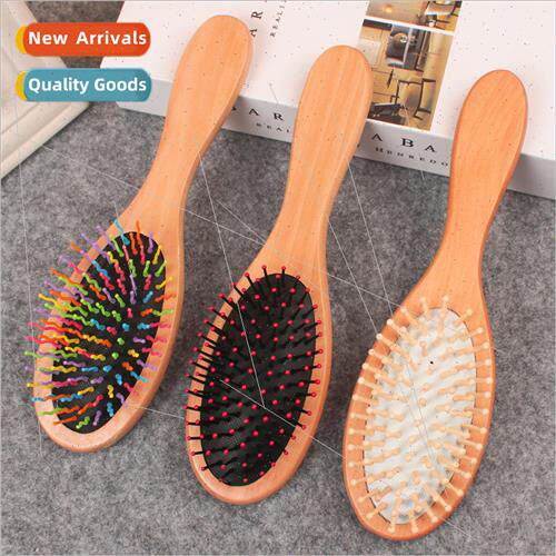 Air cushion comb lotus wood massage comb smooth hair anti-st