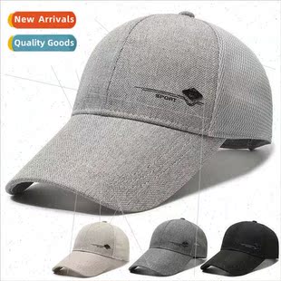 men hats cap aged fish mesh elderly breathable Middle summer