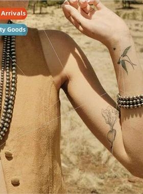 Europe set metallic multi-layer stacked wear 6mm ancient tin