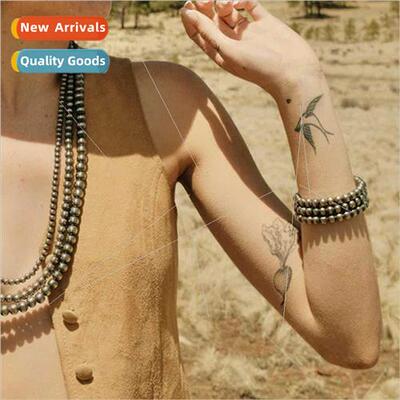 Europe set metallic multi-layer stacked wear 6mm ancient tin