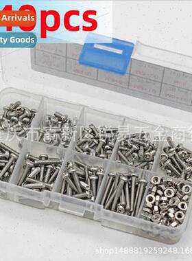 340pcs boxed M3 size 304 Stainless pan head round head Phill