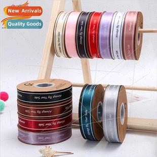 polyester 2.5cm silk ribbon flo English