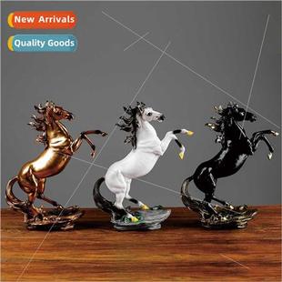 animal ornament sculpture office ent Scandinavian home horse