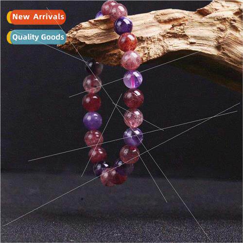 Natural crystal fireworks super seven purple tanium crystal