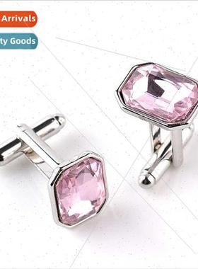 2023 new Austrian crystal cufflinks fashion French cufflinks