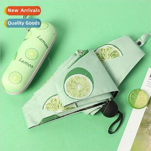 Small portable mini five fold sun umbrella summer sunscreen