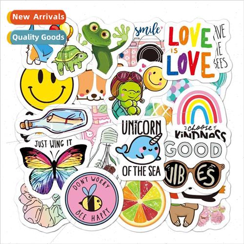 VSCO stickers 25 small size cartoon cute turtle waterprodeco