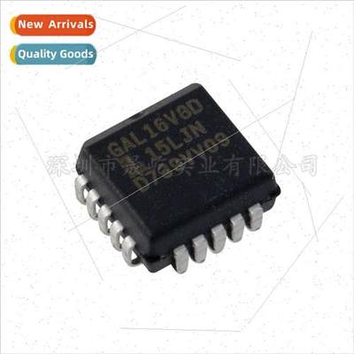 GAL16V8D-15LJ GAL16V8D Electronic Chip PLCC20 New and al