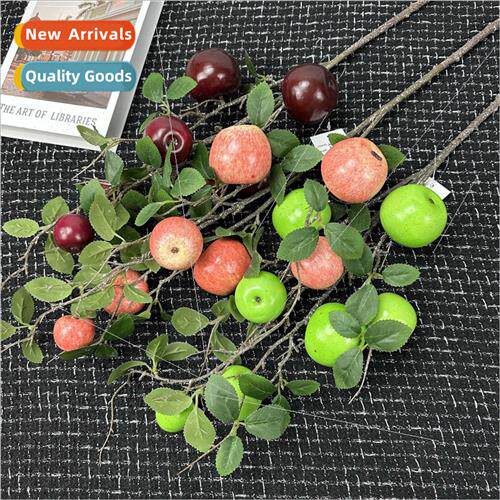 High simulation apple branch fake flowers simulation flowers