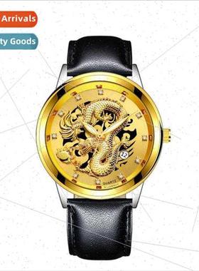 2020 new men -mechanical calendar luminous wristwatch 3d gol