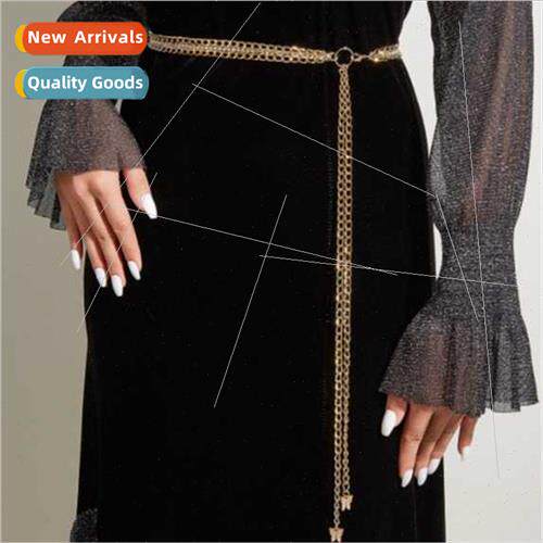 2266 New Small Butterfly Pendant de Swing Chain Double Metal