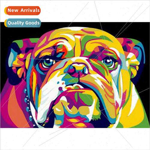 New colorful puppy diamond painting full diamond living room