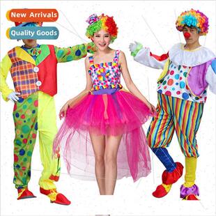 Masquerade Costumes Permance Dressup Men Women Children Clow