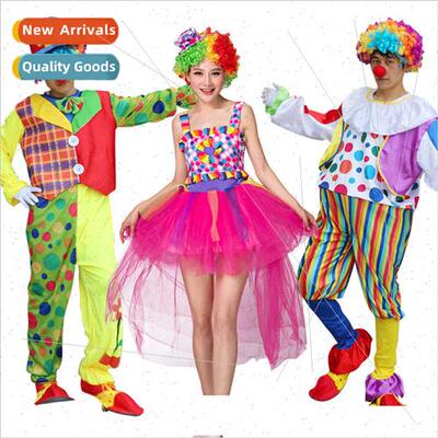 Masquerade Costumes Permance Dressup Men Women Children Clow