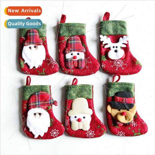 Christmas decoration small socks santa snowman deer socks Ch