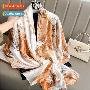 lk scarf female summer new sunscreen beach towel female over