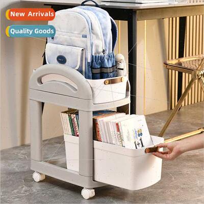 Trolley shelves multilayer plastic household kchen desktop o