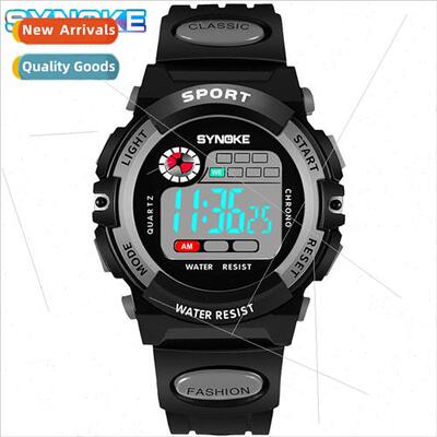 Children electronic watch sports waterproof boy girl student