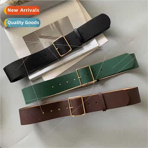 Fashion coat decorative belts dress wide belt versatile gird