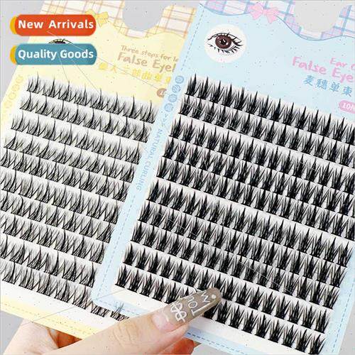 Tower tip wheat ear false eyelashes 10 rows large volume nat