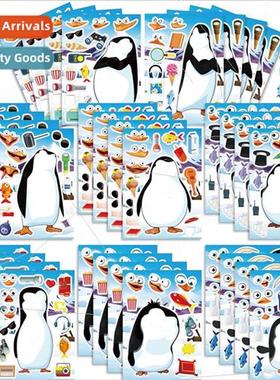 CM2310018 children cute zoo penguin puzzle interactive puzzl