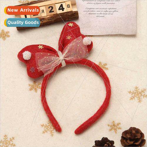 2020 new bow hair bJapan Korea cute female lace head button