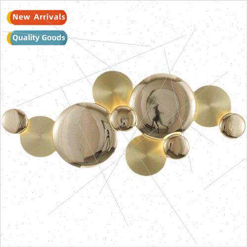 New post-modern light luxury wall lamp designer model room h