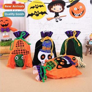 Decoration Children Candy Velvet Ghost Bags Halloween