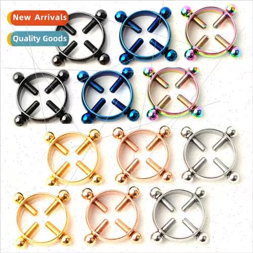 Non-Piercing Adjustable Stainless Steel Piercing Jewelry ppl