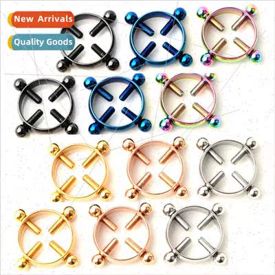 Non-Piercing Adjustable Stainless Steel Piercing Jewelry ppl