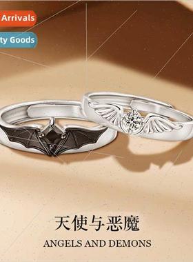 Angels Demons Couple Rings Pair che Couple Drip Couple Rings
