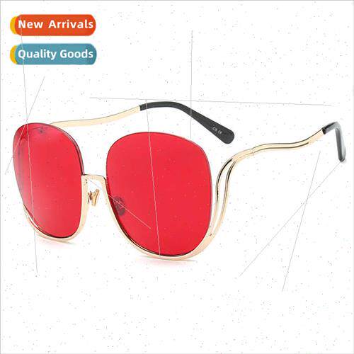 17070 large frame sunglasses fashion ladies personalized hal