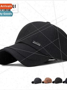 Spring summer men single cap clothing plaid fabric sun hat f