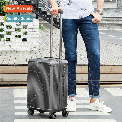 Extra large capacy zipper case luggage universal wheel pc tr
