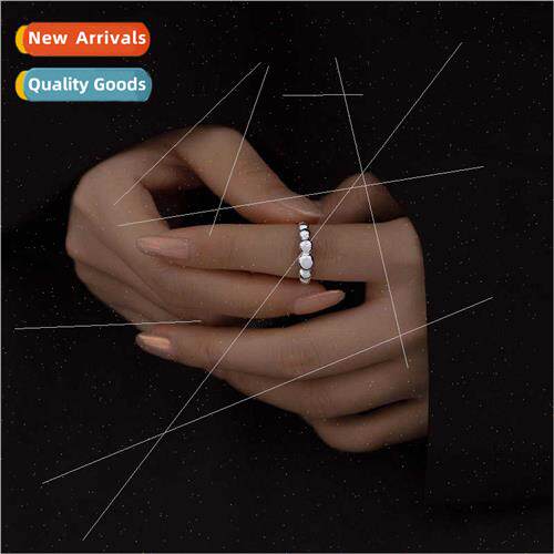 925 silver Europe irregular geometric ring female fashion si