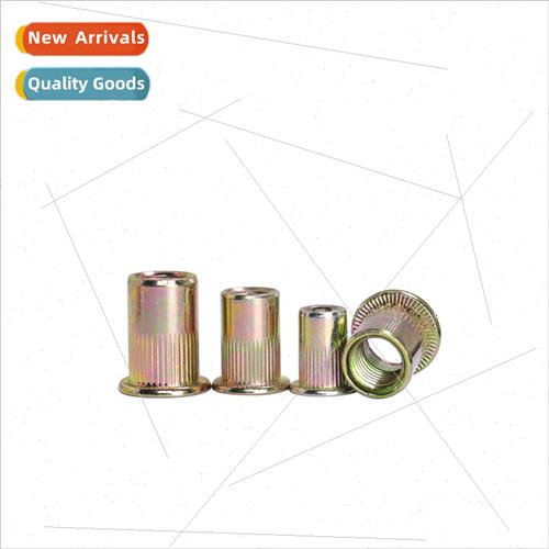 UK Flat head cylindrical rivet nut American Standard flat he