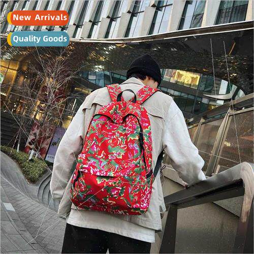 che backpack 2024 national wind northeast big flower couple