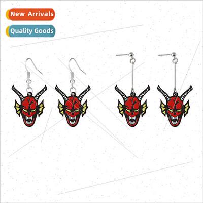 Stranger Things 4 Earrings Stranger Things Hellfire Club Acr