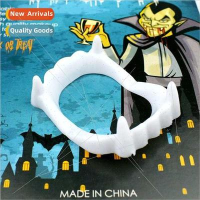 Large false teeth horror zombie vampire whe false teeth Hall