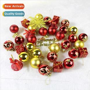 Decorations Balls Duo Painted Tree Pack Christmas