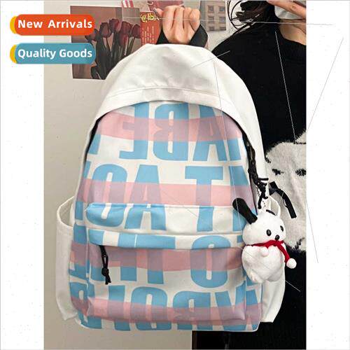 2024 new American shoulder bag girls students niche Rui camp