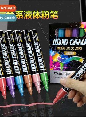 Metallic liquid chalk water-based erasable dust-free -toxic
