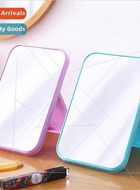 Desktop portable portable makeup mirror large desktop foldin