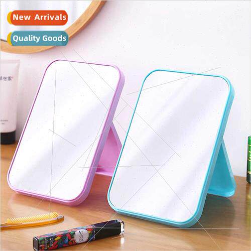 Desktop portable portable makeup mirror large desktop foldin