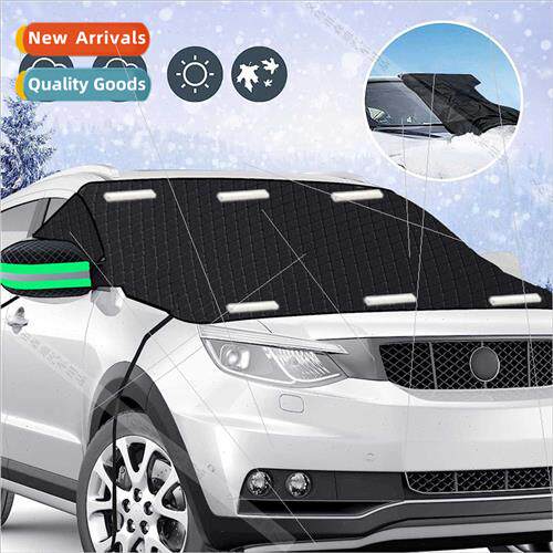 Car snow block car front glass partion snow frost magnetic s